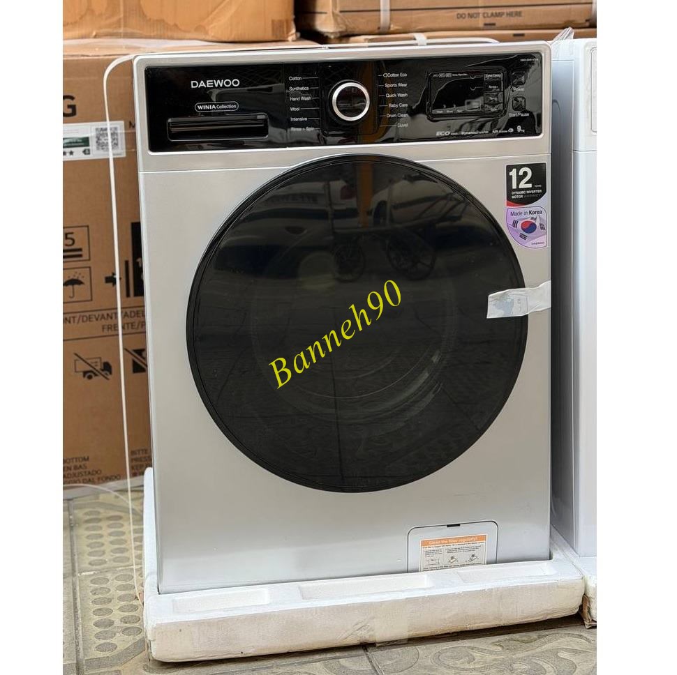 ماشین لباسشویی 8 کیلو دوو مدل DWD-GFD14TDS نقره ای - تصویر 6